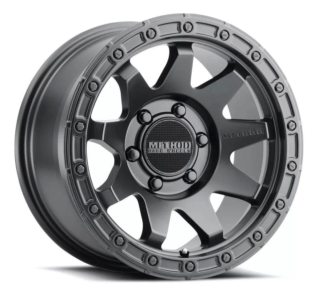 RIN MR317 METHOD R17X8.5 6/139 MATTE BLACK