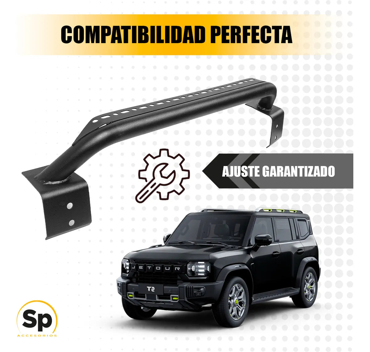 Parachoques Delantero Pequeño Ubar para JETOUR T2 2024