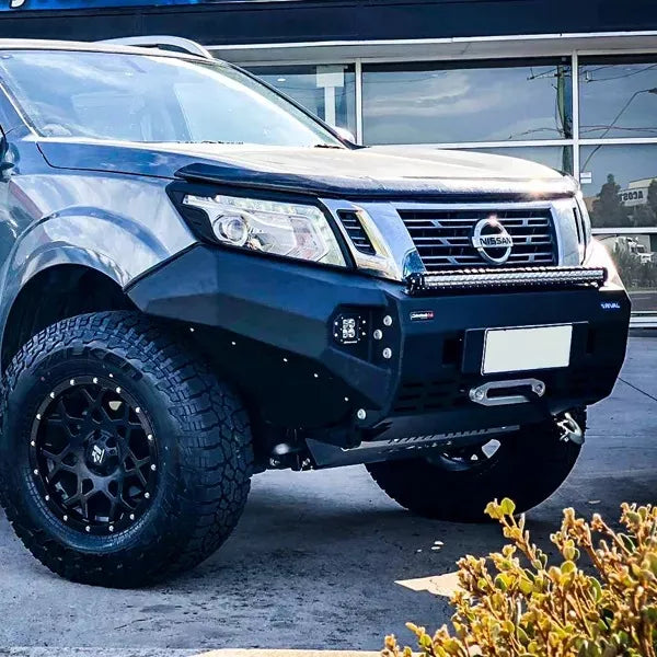 DEFENSA DELANTERA RIVAL PARA NISSAN NP300 FRONTIER 2016 A 2020