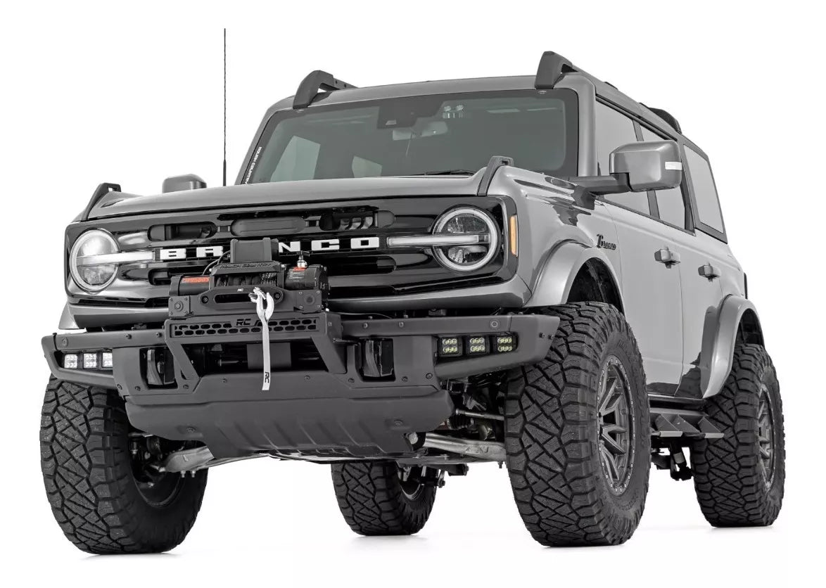 MONTAJE DEFENSA ORIGINAL BASE WINCH FORD BRONCO 2021 A 2023