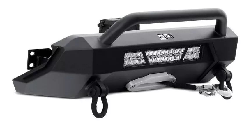 DEFENSA BODY ARMOR WINCH TOYOTA TACOMA 2016 A 2021 BUMPER