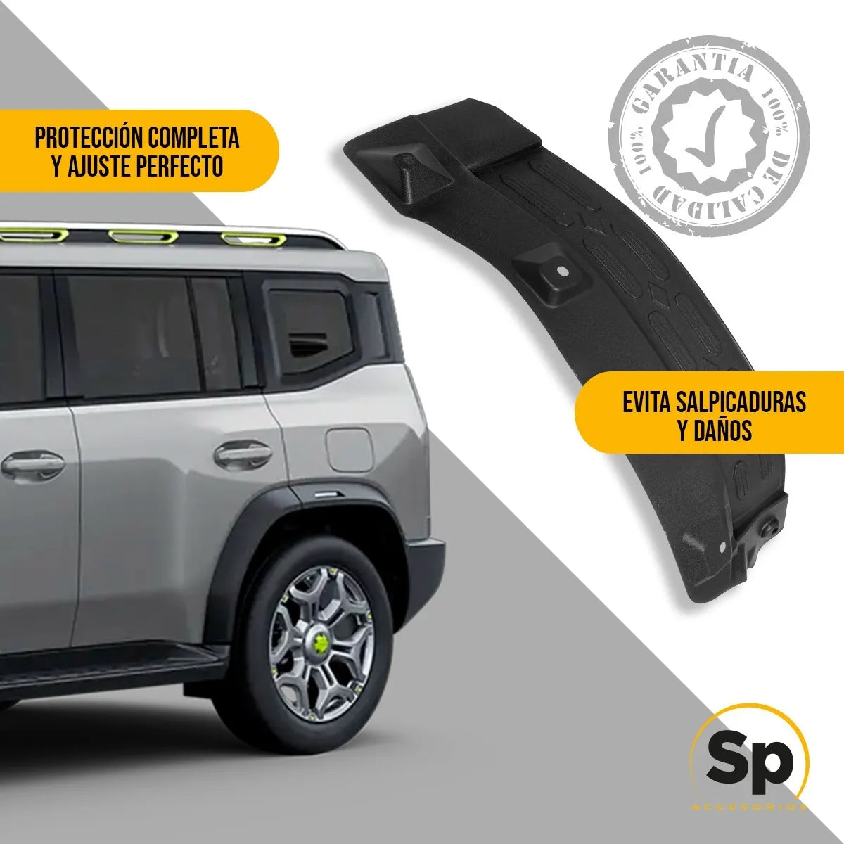 PROTECTOR DE GUARDABARROS/ JETOUR T2 2024