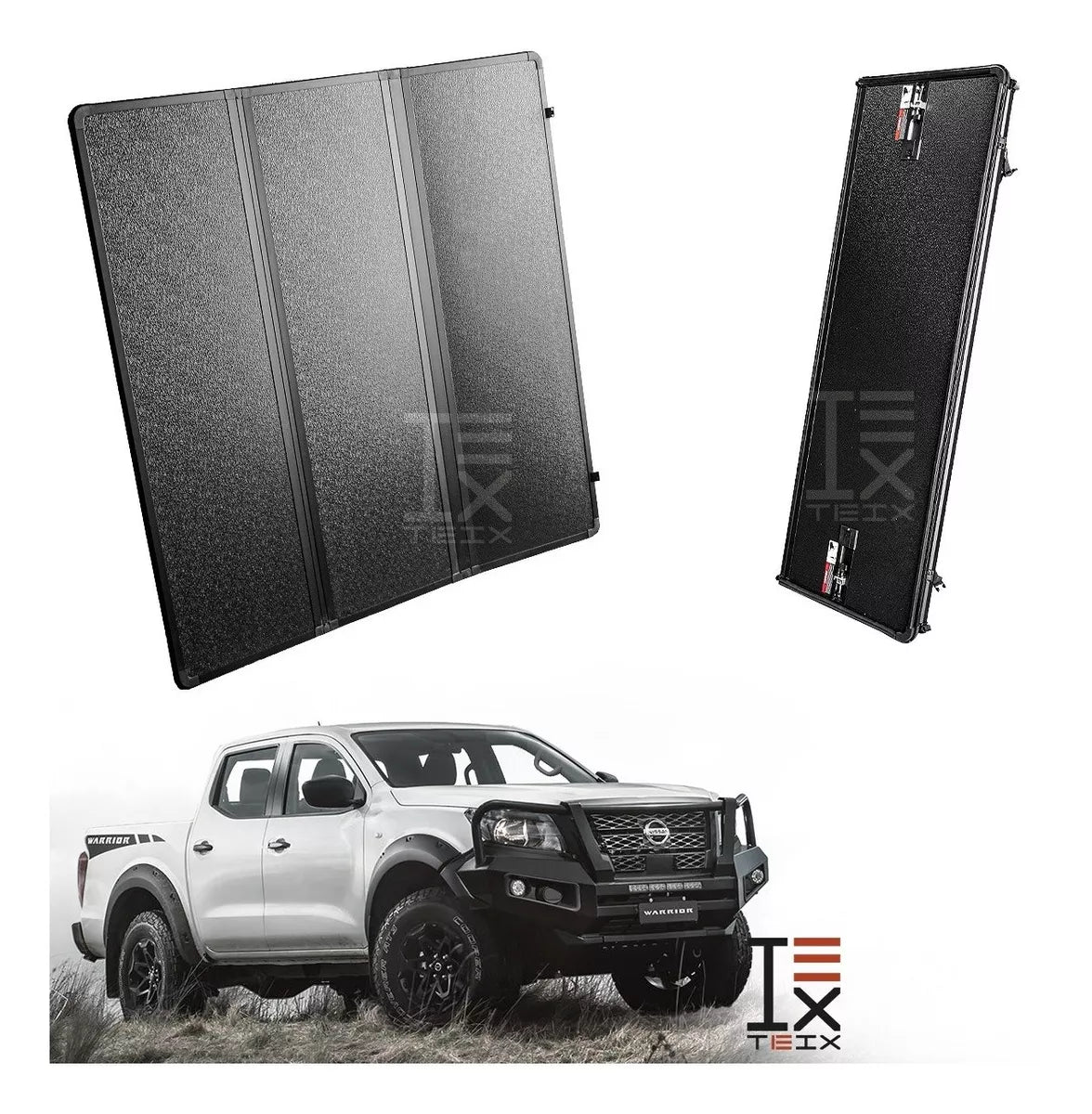 TAPA PARA CAJA TIPO AGENCIA PARA NISSAN NP300 FRONTIER 2016 A 2022