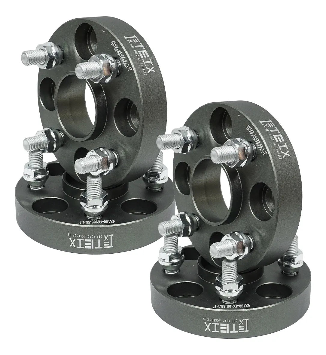 Espaciadores: 4x100 56.1mm/ 12x1.5 1 Civic 2000