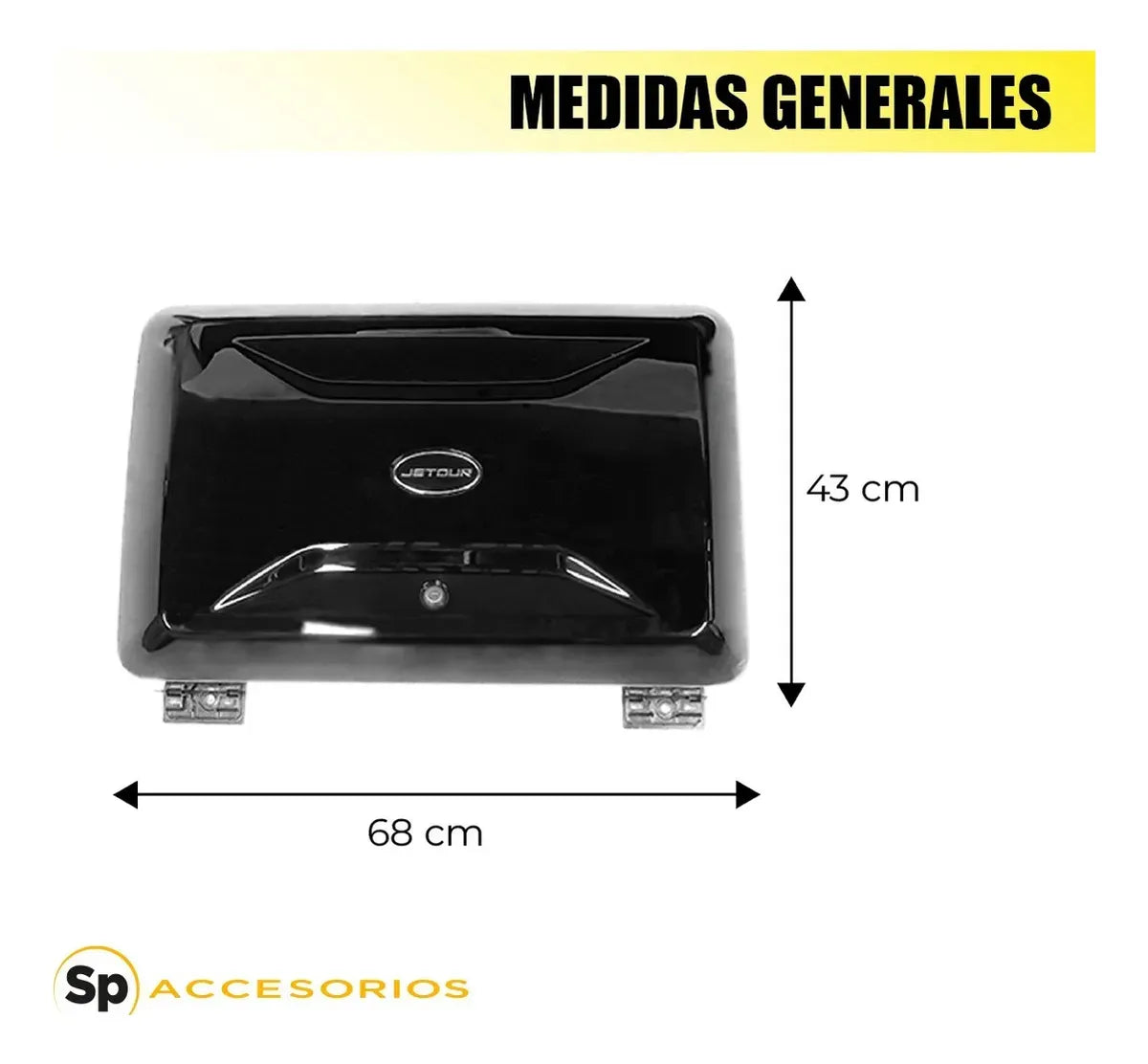 Caja Reforzada Con Kit De Instalación Para Jetour T2 2024+