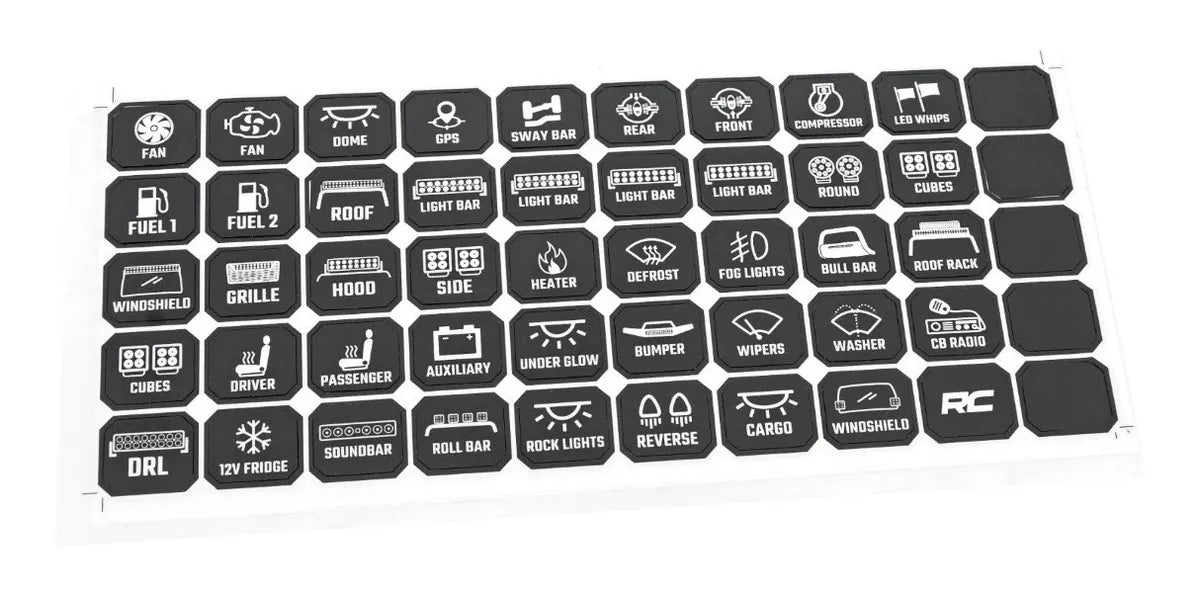 BOTONERA CONTROLADOR ACCESORIOS ROUGH COUNTRY UNIVERSAL