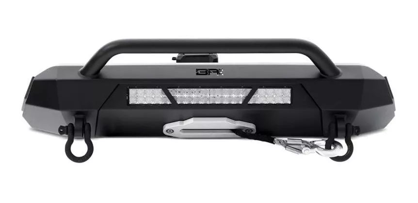 DEFENSA BODY ARMOR WINCH TOYOTA TACOMA 2016 A 2021 BUMPER