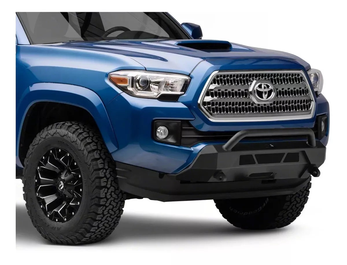 DEFENSA BODY ARMOR WINCH TOYOTA TACOMA 2016 A 2021 BUMPER