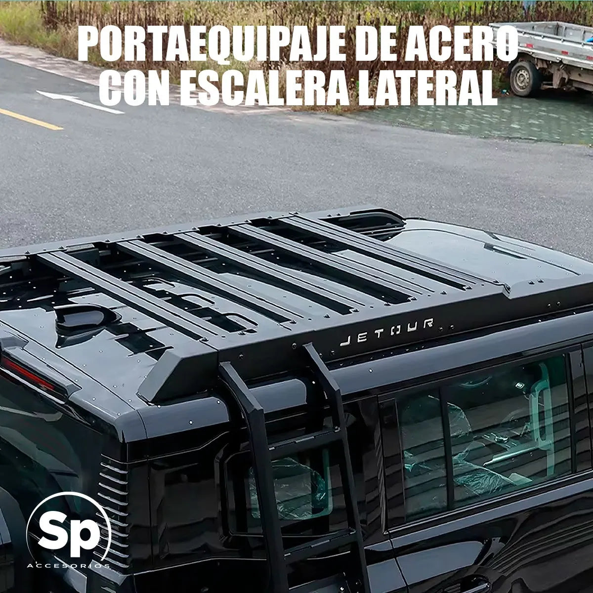 Portaequipajes con Escalera Lateral para Jetour T2 2024