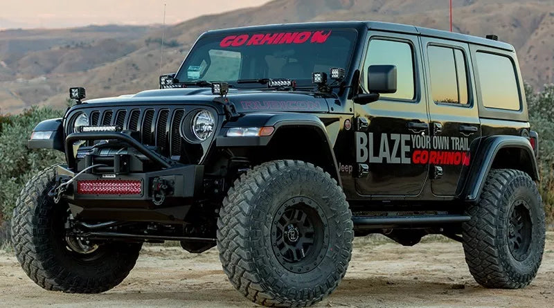 DEFENSA JEEP WRANGLER JK, JL Y JT GO RHINO SPORT DIRECTA