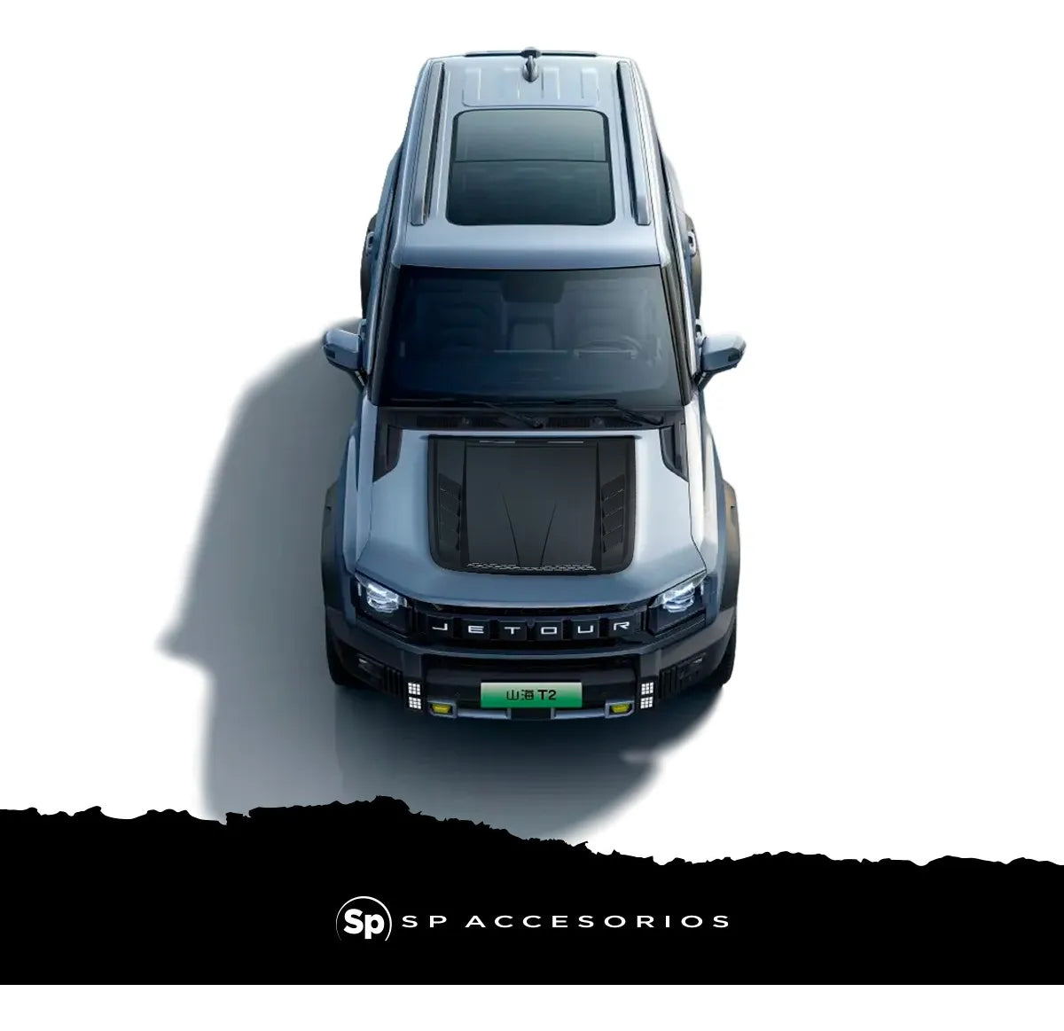 Toma De Aire Con Diseño Deportivo Para Jetour T2 2024+