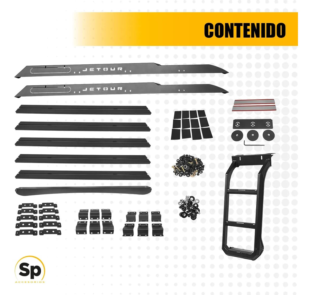 Portaequipajes con Escalera Lateral para Jetour T2 2024