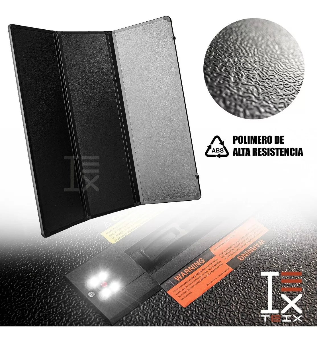 TAPA PARA CAJA TIPO AGENCIA PARA NISSAN NP300 FRONTIER 2016 A 2022