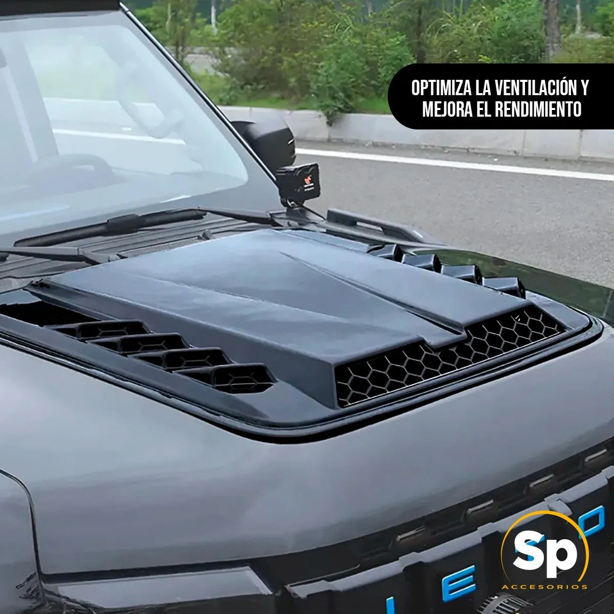 Toma De Aire Con Diseño Deportivo Para Jetour T2 2024+