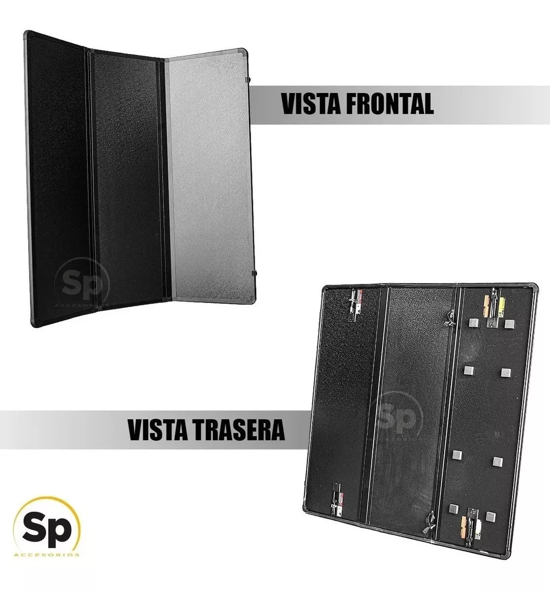 TAPA RÍGIDA HARD 3 FOLD COVER PARA TOYOTA HILUX 2016-2022