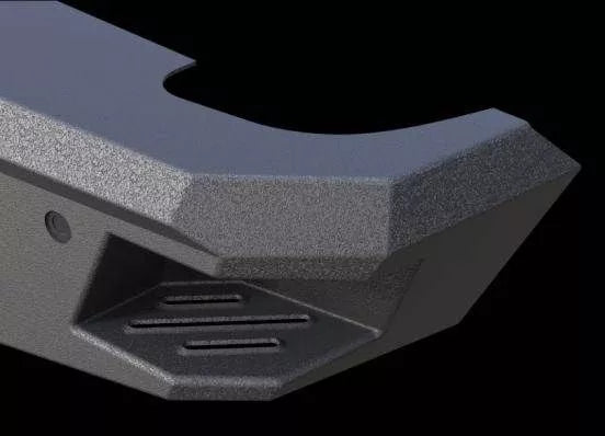 DEFENSA TRASERA MASTODON FRZ PRO PARA NP300 FRONTIER 2016-2023