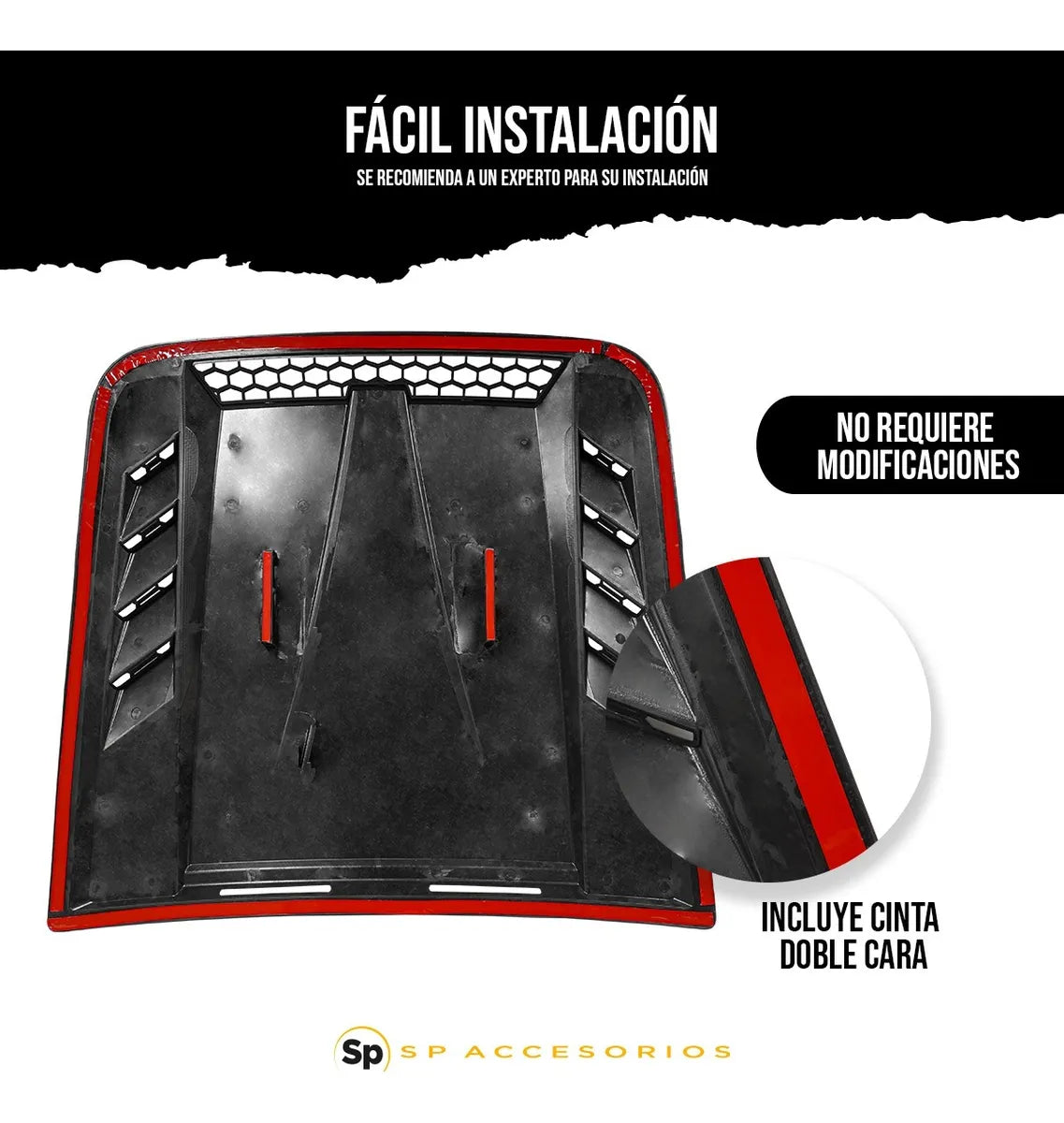 Toma De Aire Con Diseño Deportivo Para Jetour T2 2024+