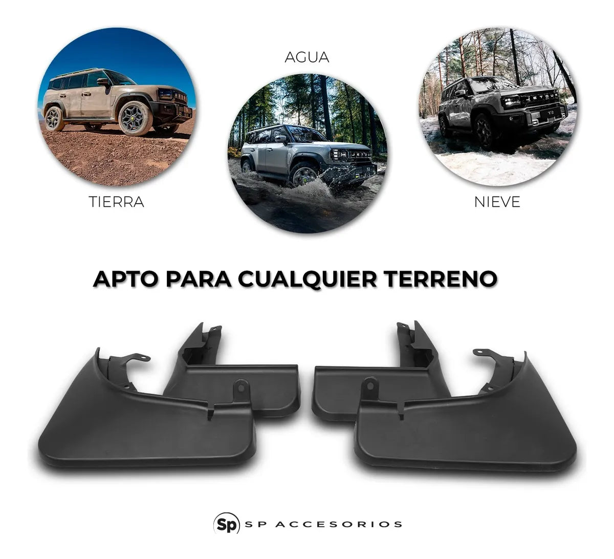 Loderas Mud Flap Para Jetour T2 2024 2025 2026
