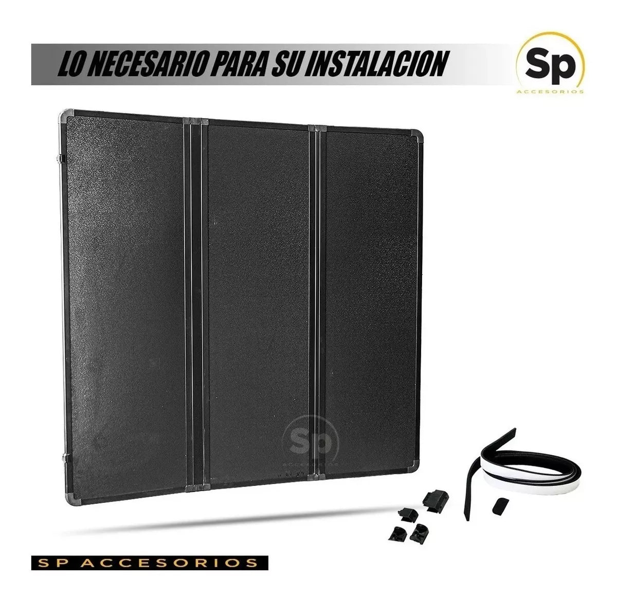 TAPA RÍGIDA HARD 3 FOLD COVER PARA TOYOTA HILUX 2016-2022