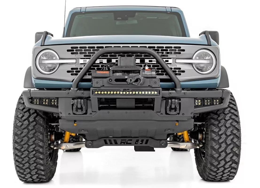 MONTAJE DEFENSA ORIGINAL BASE WINCH FORD BRONCO 2021 A 2023