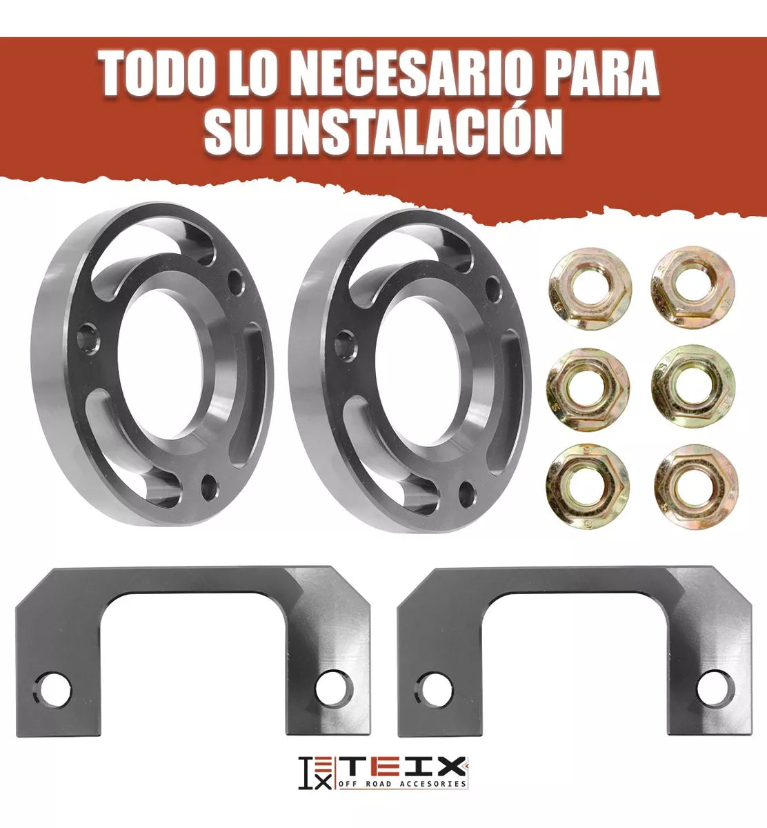 KIT DE NIVELACIÓN TEIX 2.25 CHEVROLET SILVERADO/ CHEYENNE, GMC SIERRA 1500 2007-2022