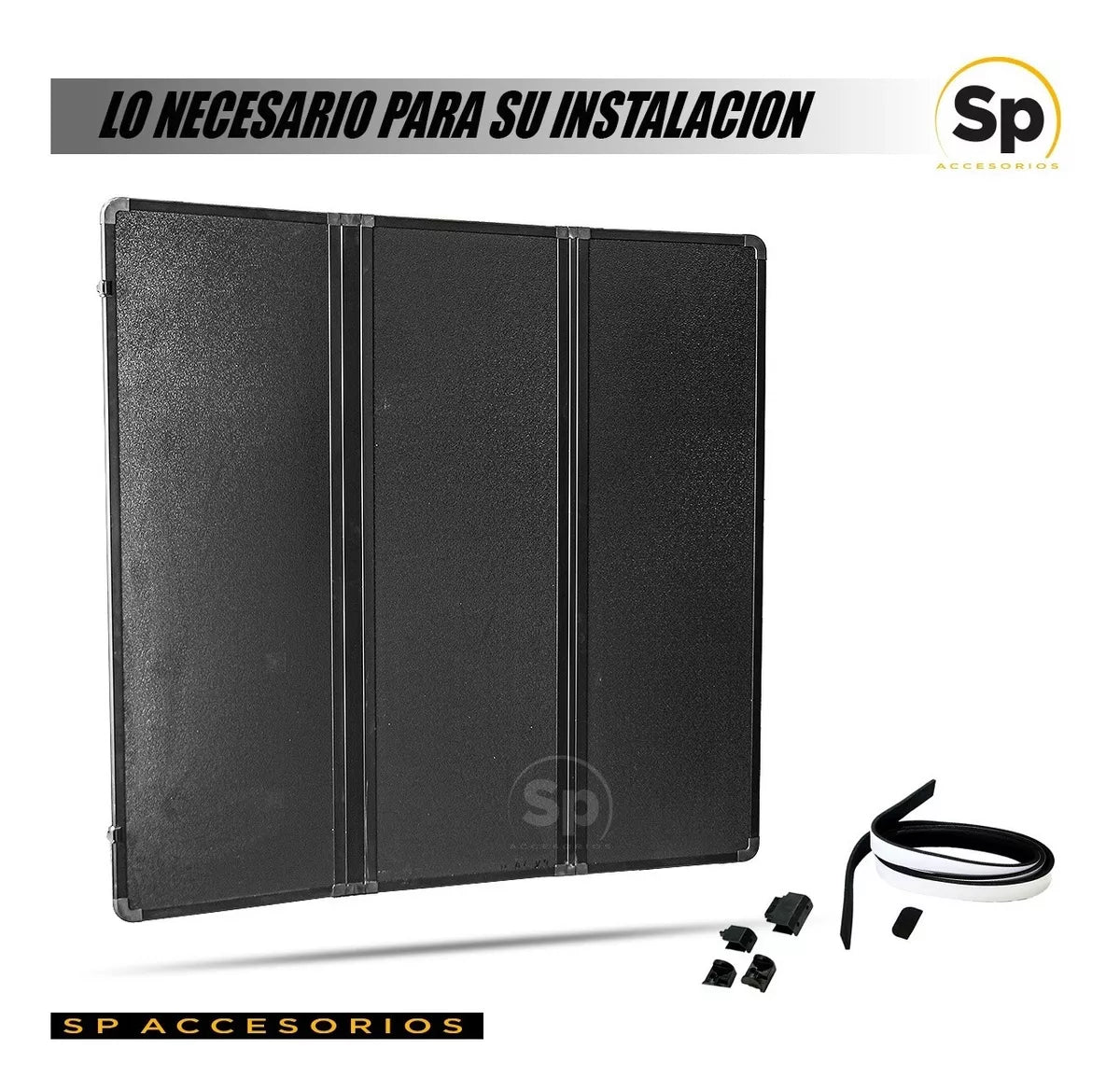 TAPA BATEA 3 PLIEGUES HARD 3-FOLD PARA FORD F150 2021 - 2023