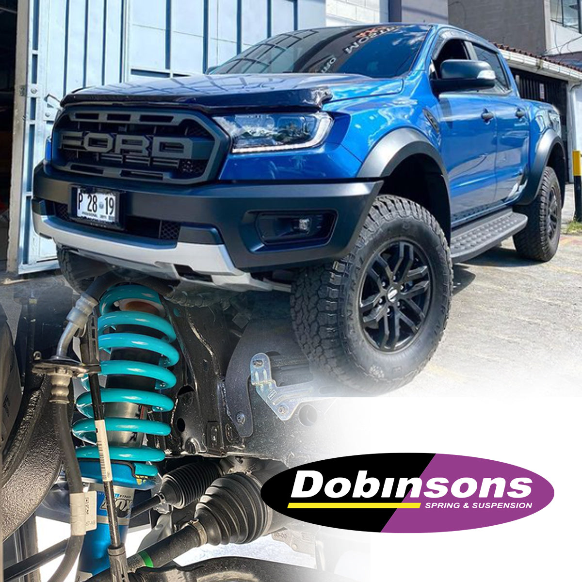 RESORTES DOBINSONS PARA FORD RANGER RAPTOR 2017 - 2022