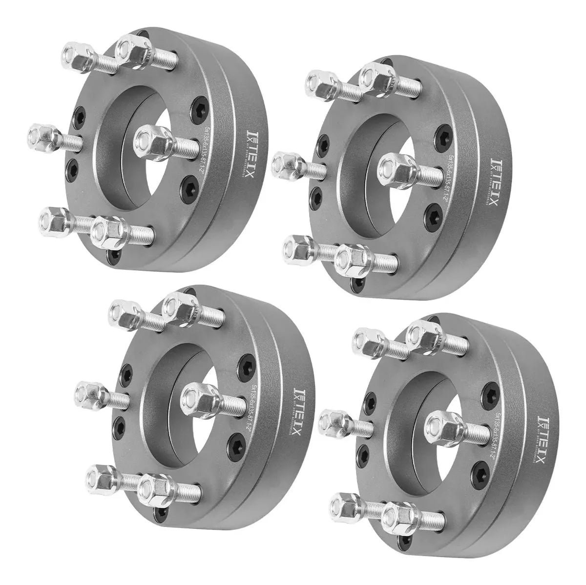 Kit Adaptadores 2pul 5/135 A 6/135 Ford F150 5x135 A 6x135