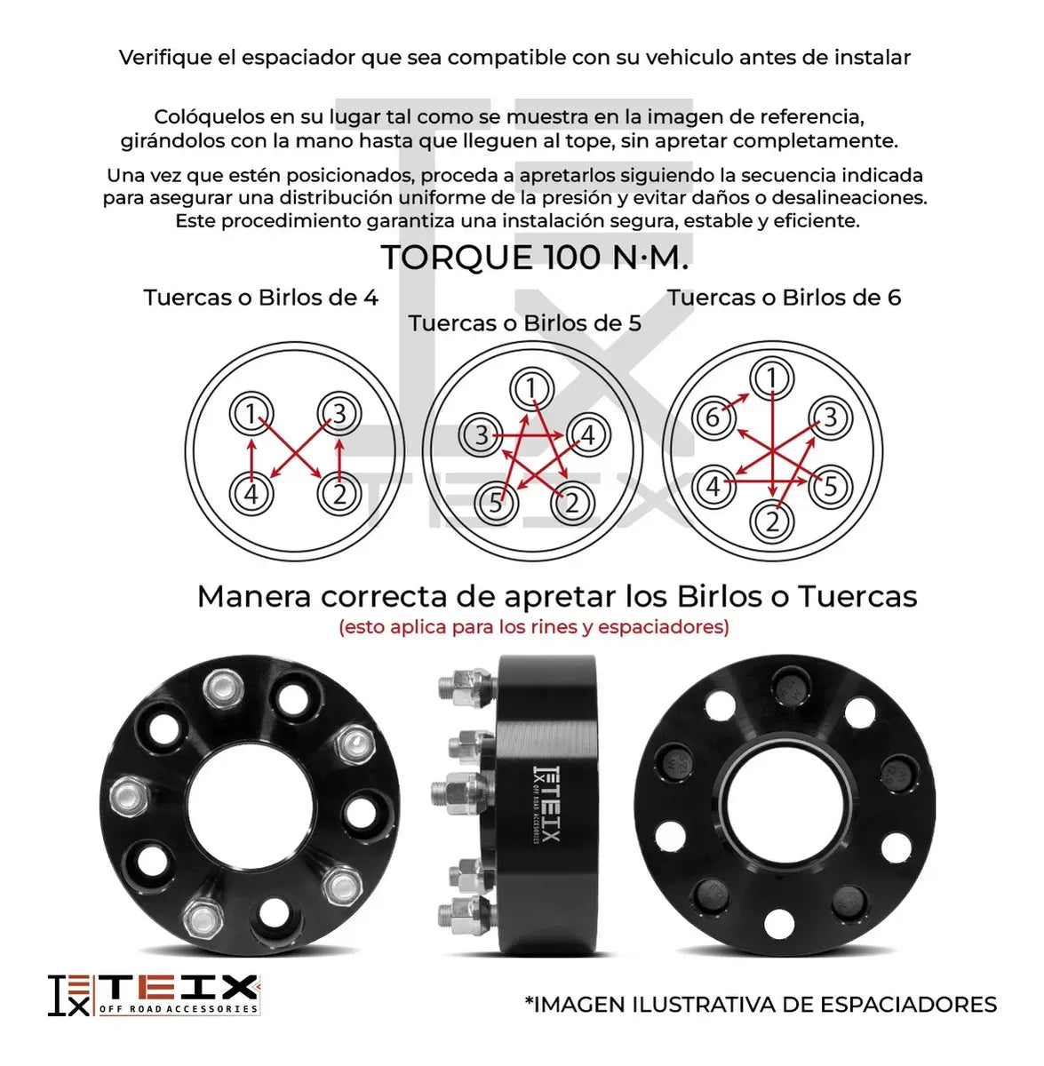 Kit Espaciadores 2 PuLG Mitsubishi Shogun 2006-2019 6/139