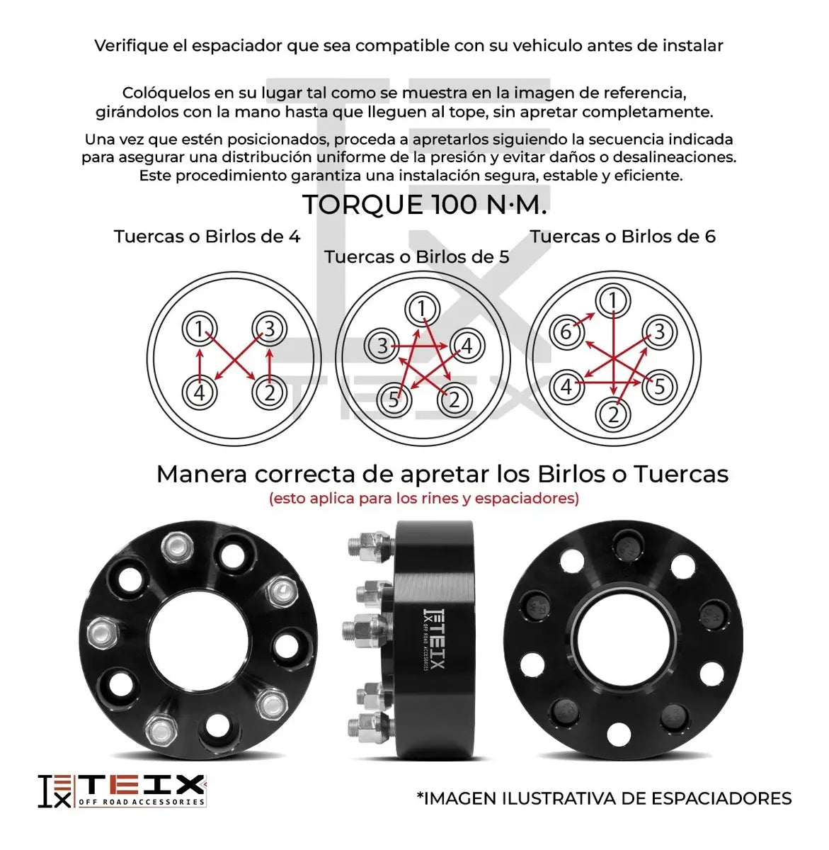 Kit Espaciadores Chevrolet S10 Max 1.5 PLG 6/130 Llanta Cb74