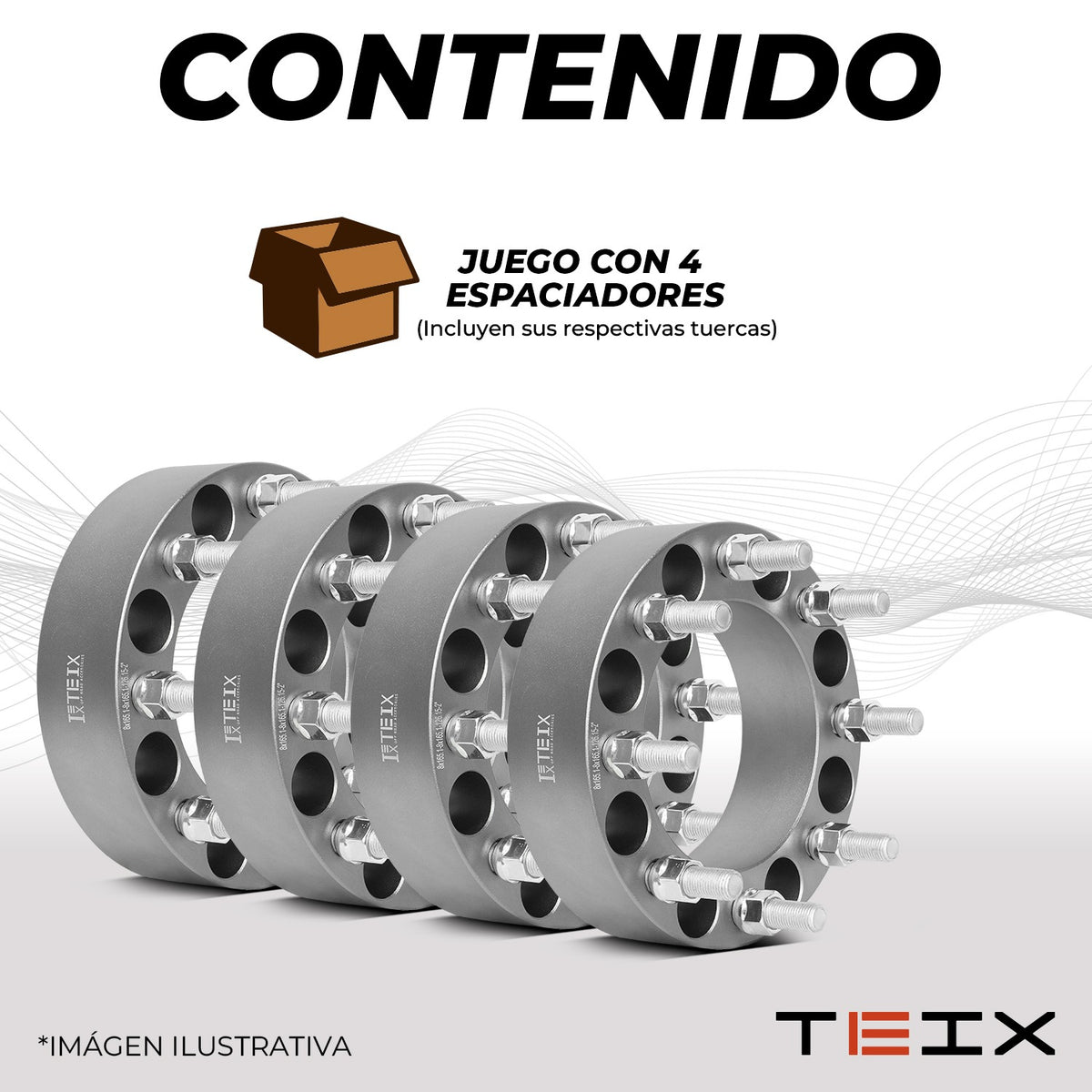 Espaciadores 1.25 De Rines Para Toyota Tacoma 2024-2025