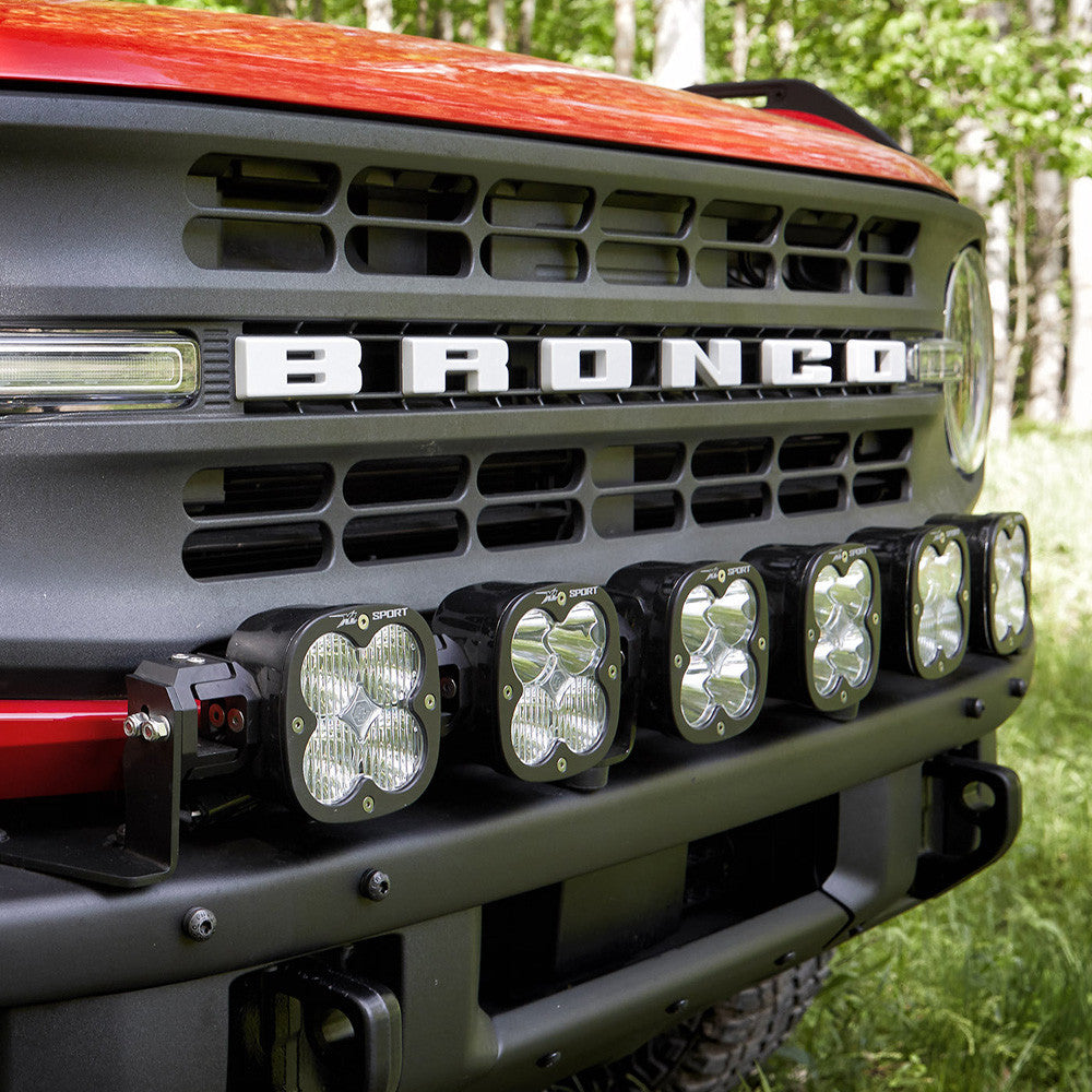 KIT DE LUCES DE DEFENSA CONECTABLES FORD XL FORD BRONCO (2021-2024) Y BRONCO RAPTOR (2022-2023).