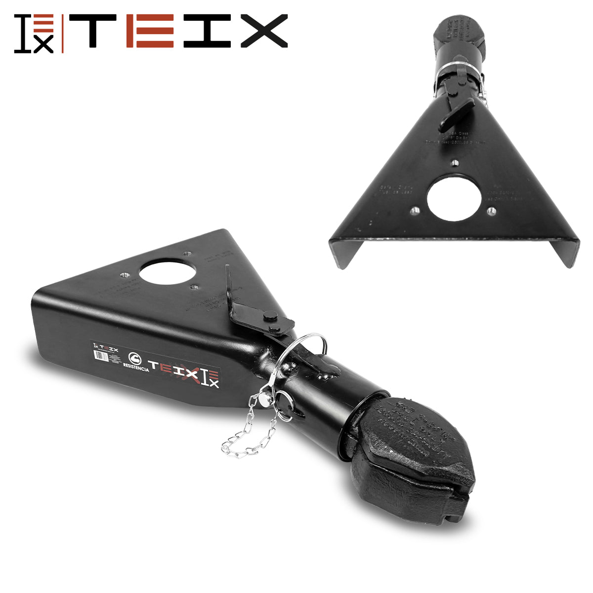 ACOPLADOR RECEPTOR TIRON COPLE CONCHA JALON TIPO A 12500LBS BOLA 2 5/16" TEIX