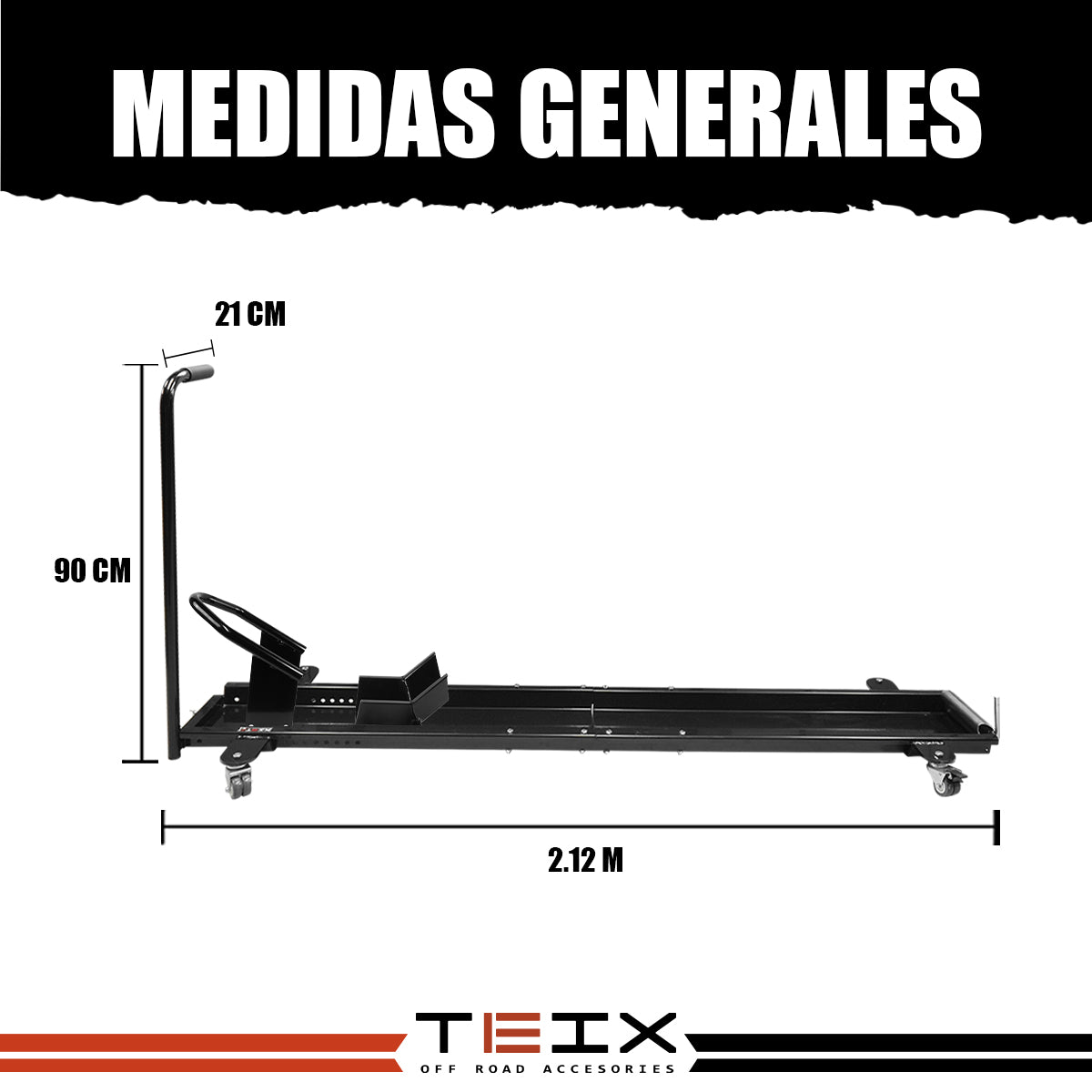 MOTORCYCLE DOLLY NEGRO: MÁXIMA MANIOBRABILIDAD PARA TU MOTOCICLETA