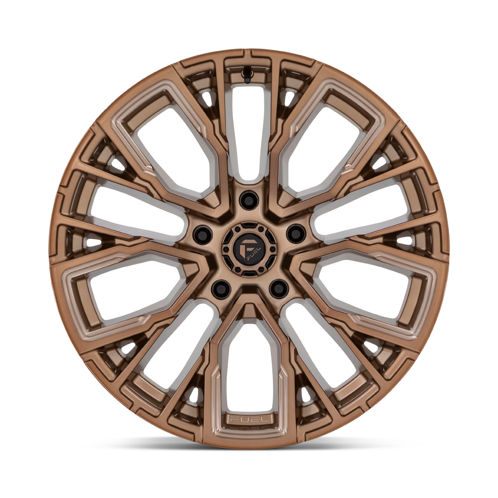 RINES FUEL 17X9 6X139.7 CB106.1 ET-12 D850 PLATINUM BRONZE MILLED