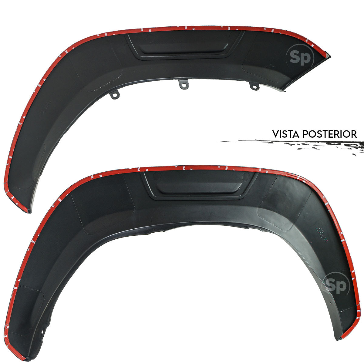 CANTONERAS PARA TOYOTA HILUX 2016 - 2023 ABS REMACHES VERSIONES SR Y DIESEL