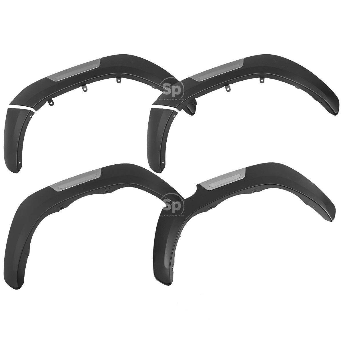 CANTONERAS PARA TOYOTA HILUX 2016 - 2023 ABS REMACHES VERSIONES SR Y DIESEL