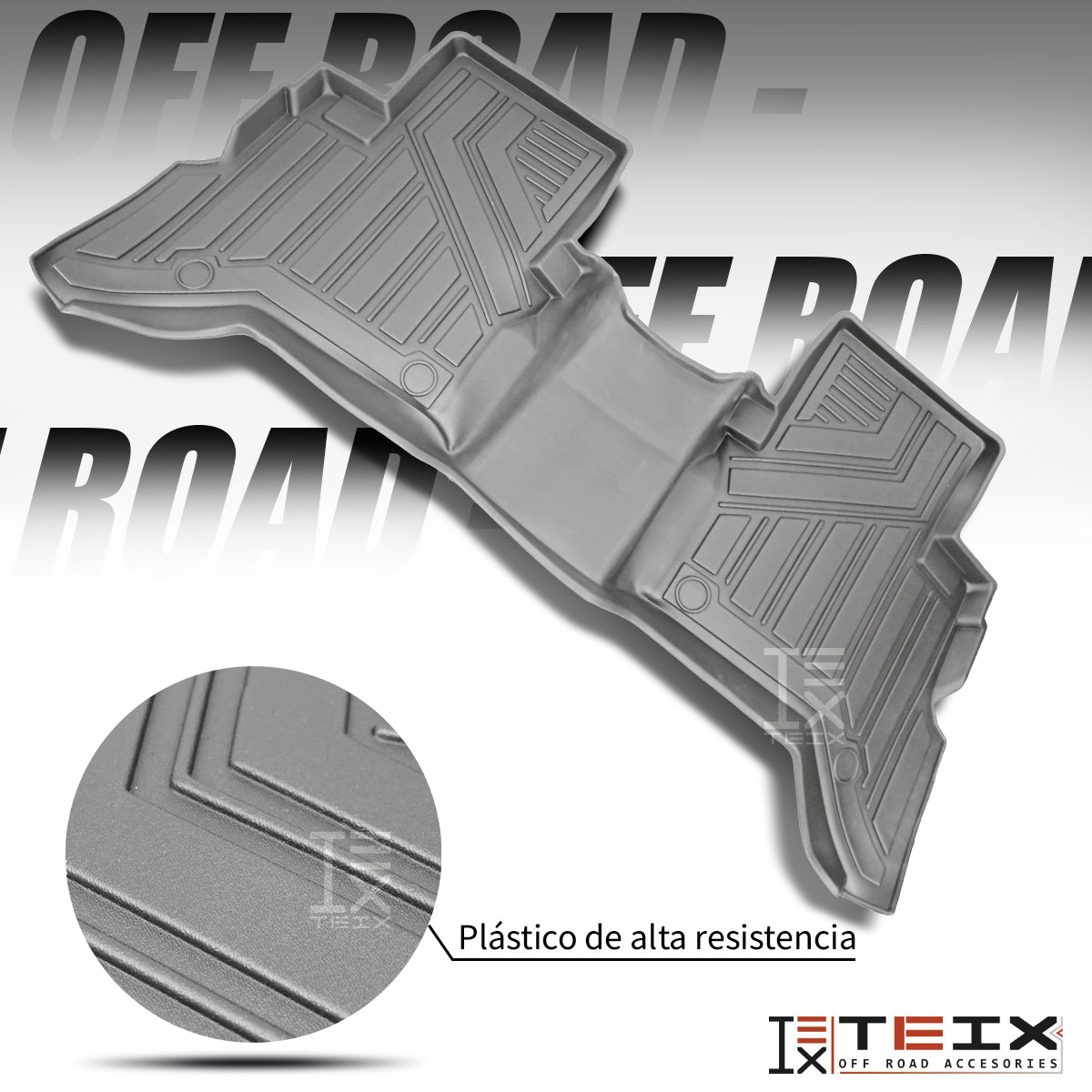 TAPETES DE USO RUDO TEIX PARA TOYOTA HILUX 2016 A 2023
