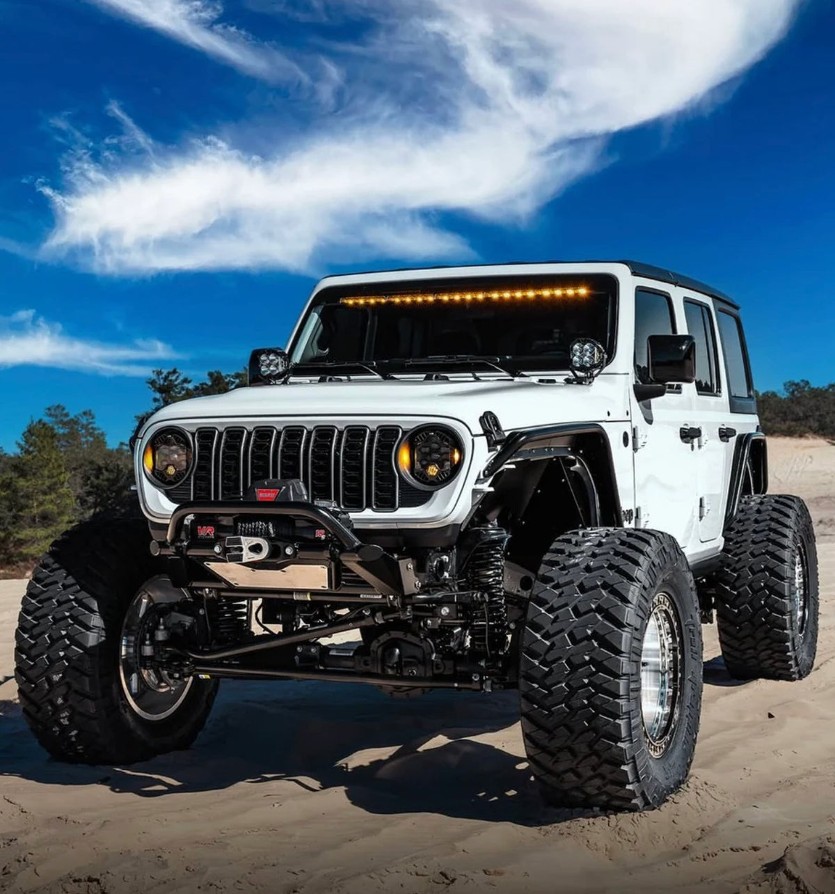 Kit de elevación EVO de 4.5'' para Jeep Wrangler JL/JLU Sistema Enforcer/Amortiguadores King 2.0 Barras estabilizadoras