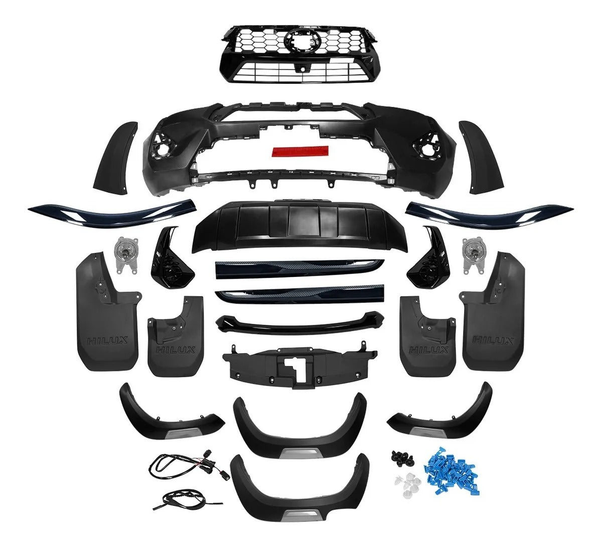 Body kit de Conversión Hilux 2021-2024 A Edición Z Kit Sin Cantoneras