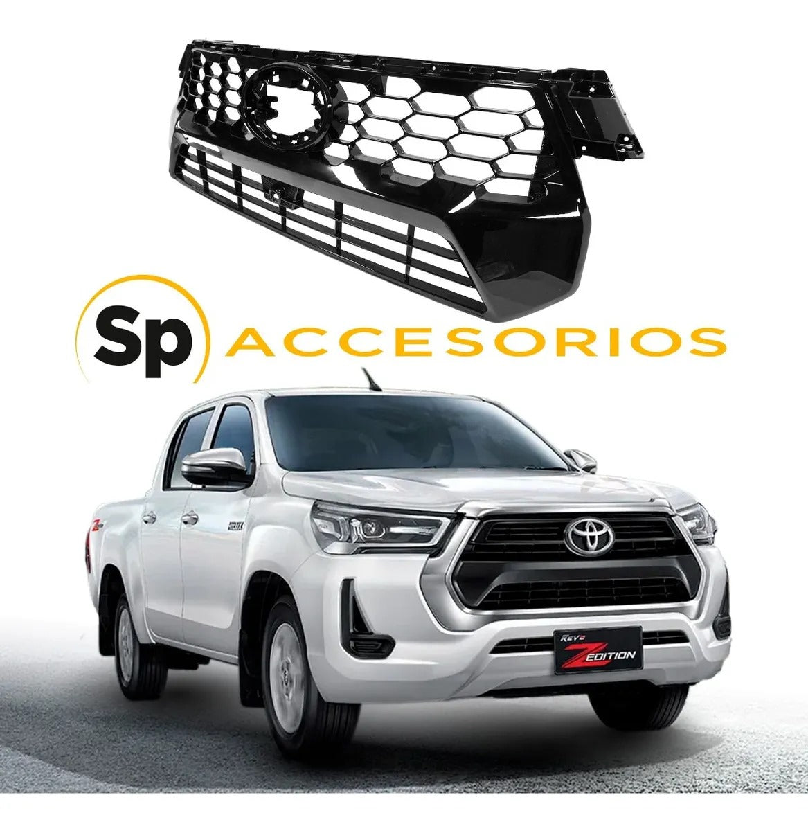 Body kit de Conversión Hilux 2021-2024 A Edición Z Kit Sin Cantoneras