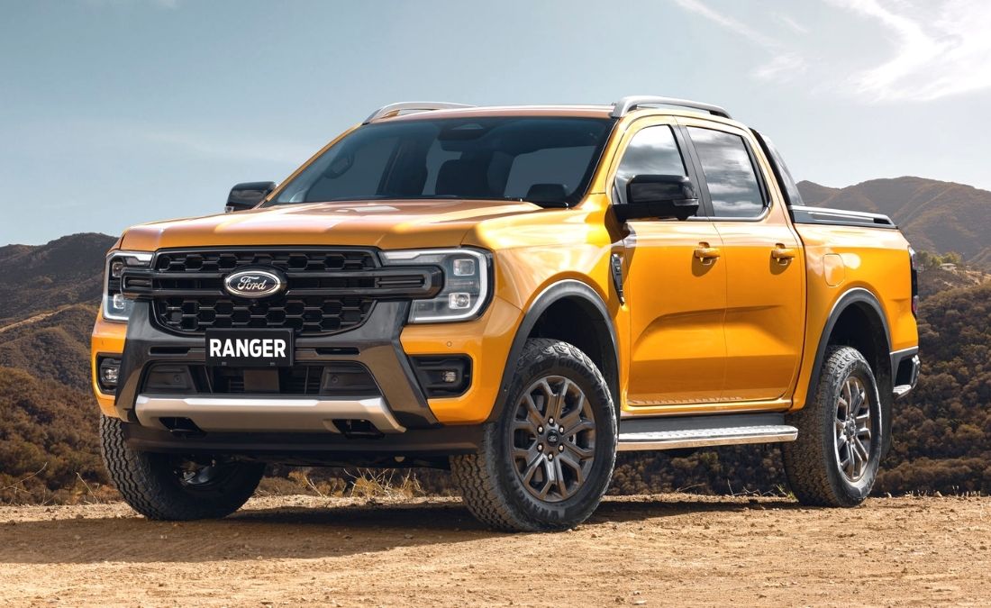 PARRILLA CON LUZ LED AMBAR/ FORD RANGER 2022