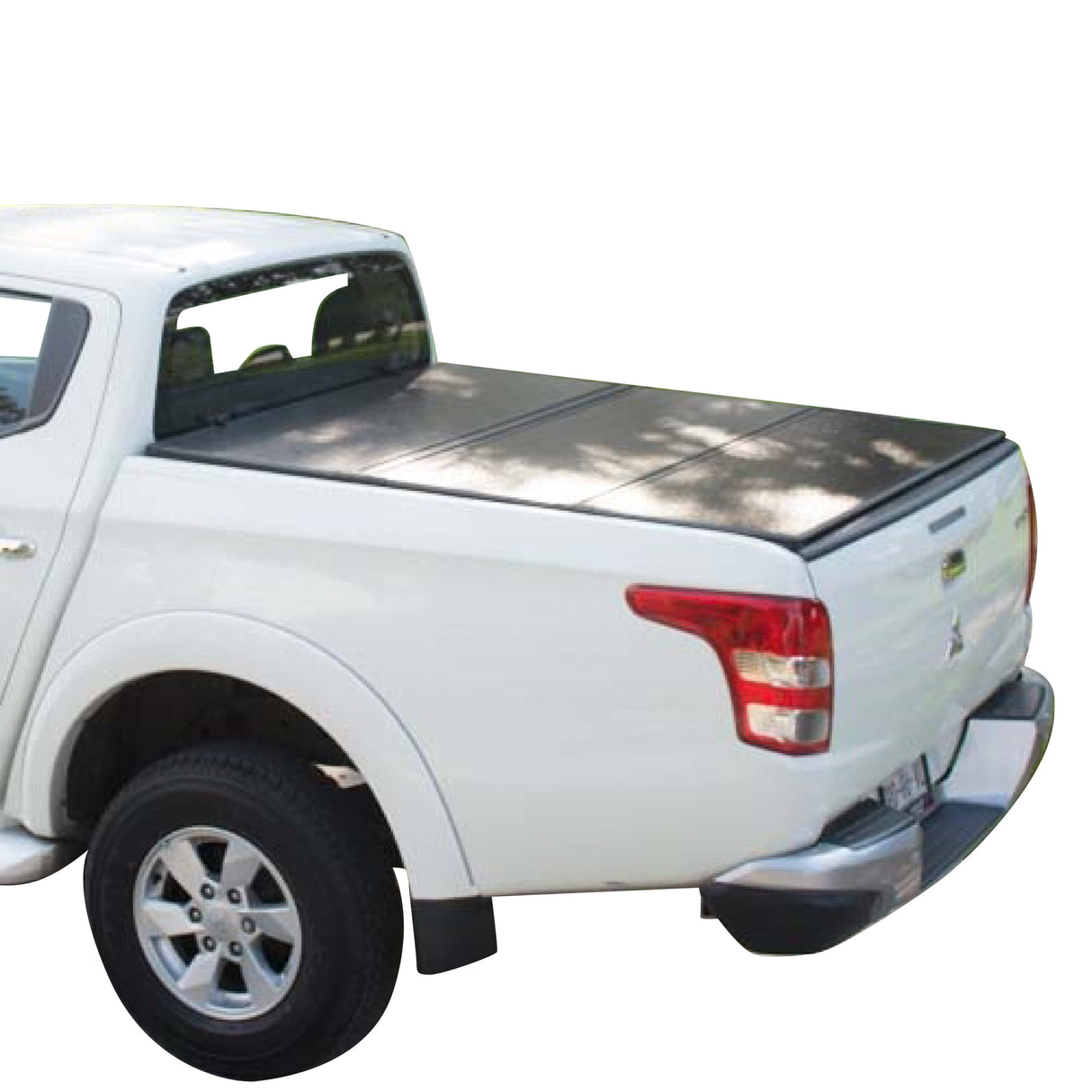 TAPA HARD 3 FOLD COVER PARA MITSUBISHI L200 2016-2023 DOBLE CAB