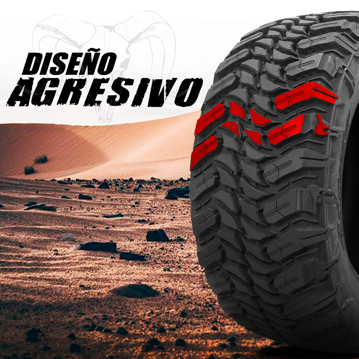 LLANTA ATTURO TIRES TRAIL BLADE MTS LT285/55R22 124/121Q 10 PR