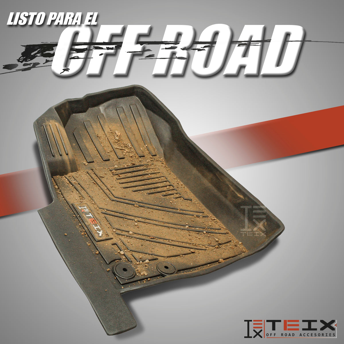 TAPETES DELANTEROS Y TRASEROS ABS USO RUDO TEIX PARA NISSAN FROINTIER NP 300 2016 A 2023 DOBLE CABINA