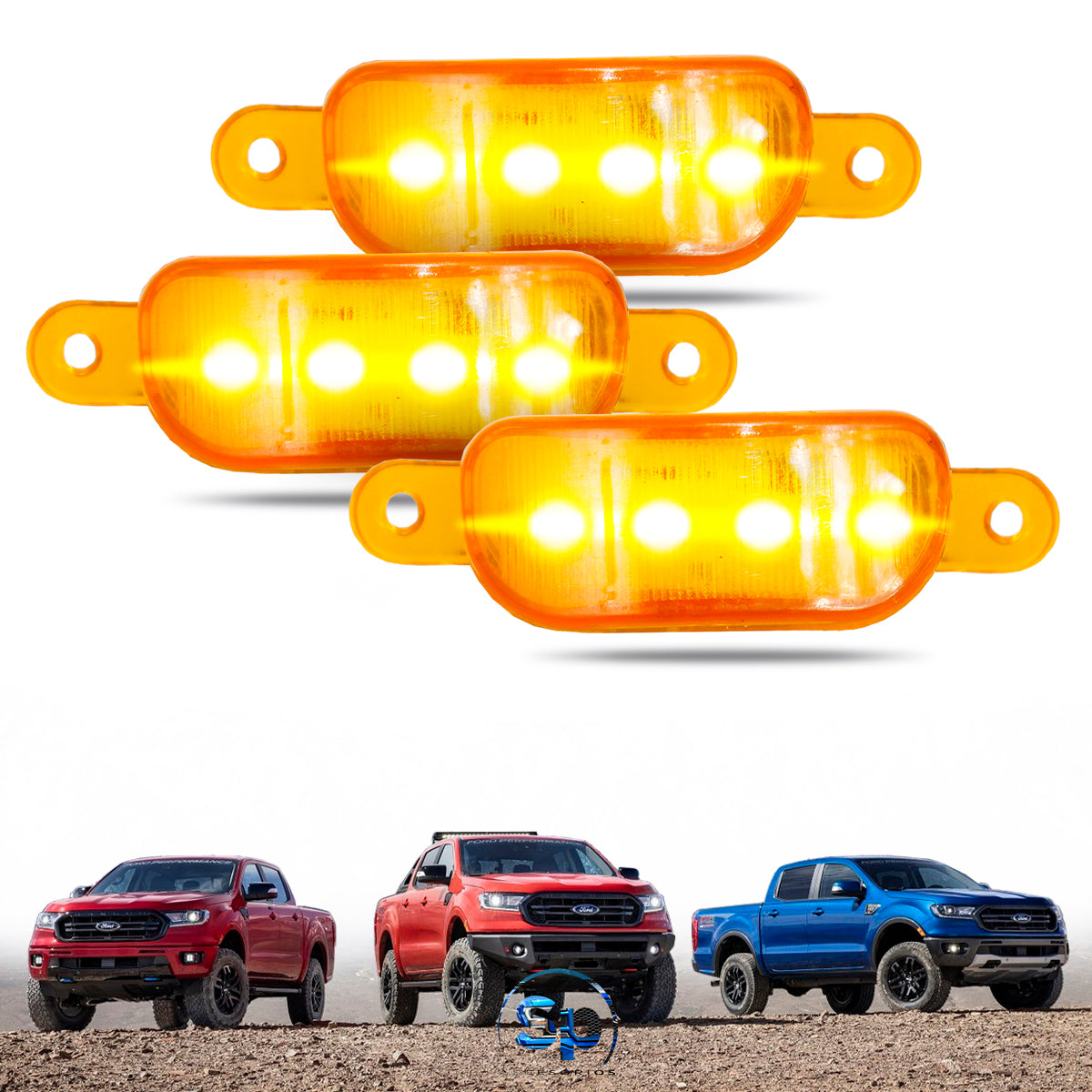 KIT LUCES LED PARA PARRILLA UNIVERSAL AUTOMOTRIZ