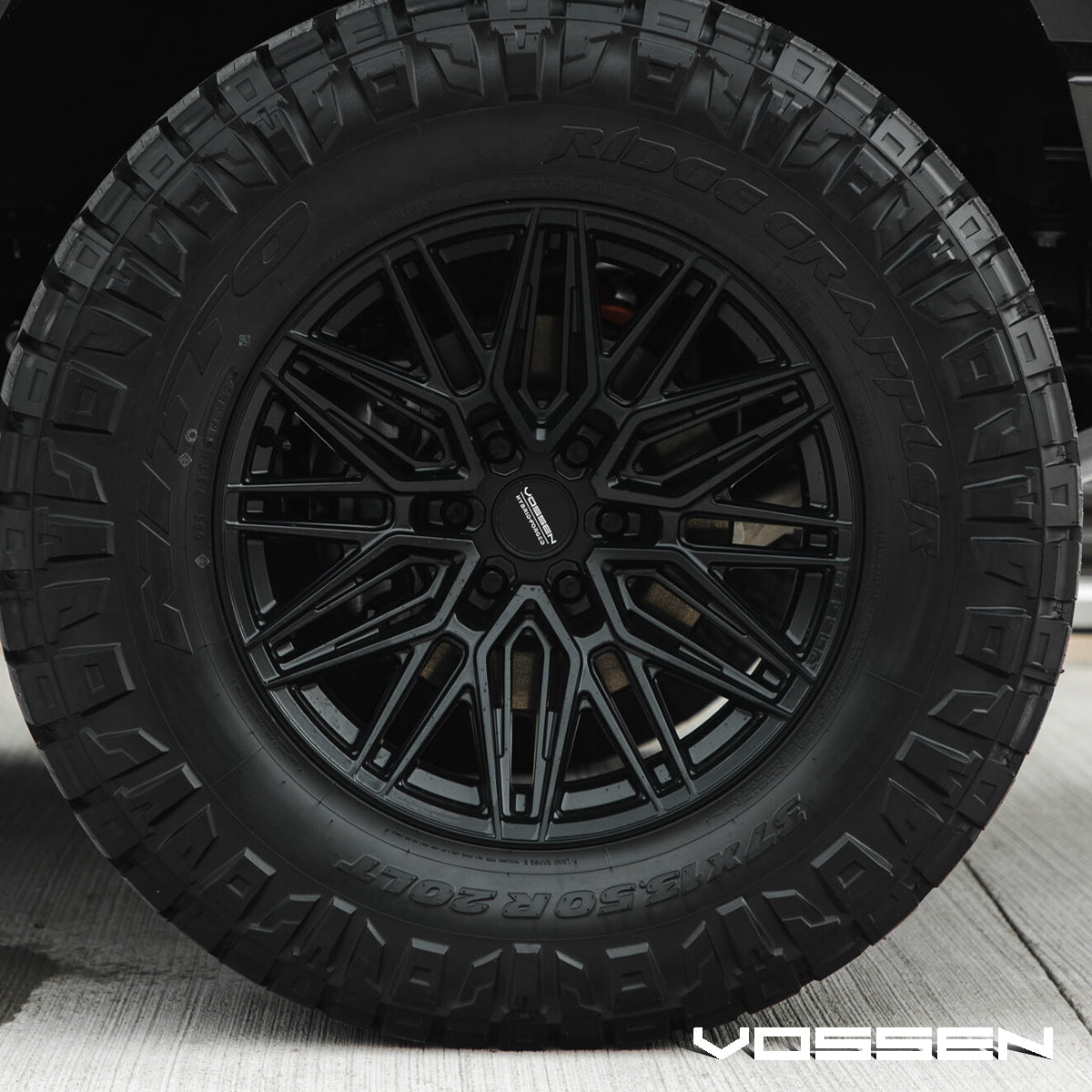 RIN VOSSEN 20X10 6X139.7 CB106.1 ET-18 HF65 SATIN BLACK
