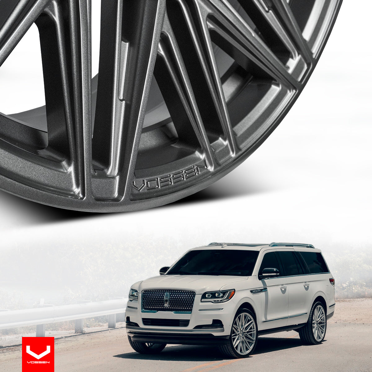 Rin Vossen Hf-6 1 20x9.5 6/139.7 Matte Gunmetal Forjados Matte Gunmetal