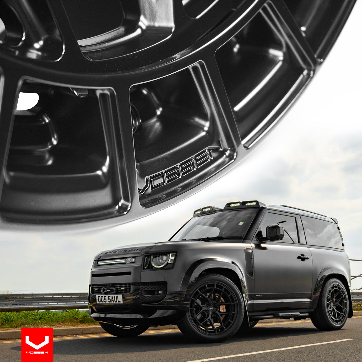 RIN VOSSEN 17X9 6X139.7 CB106.1 ET0 HFX-1 SATIN BLACK
