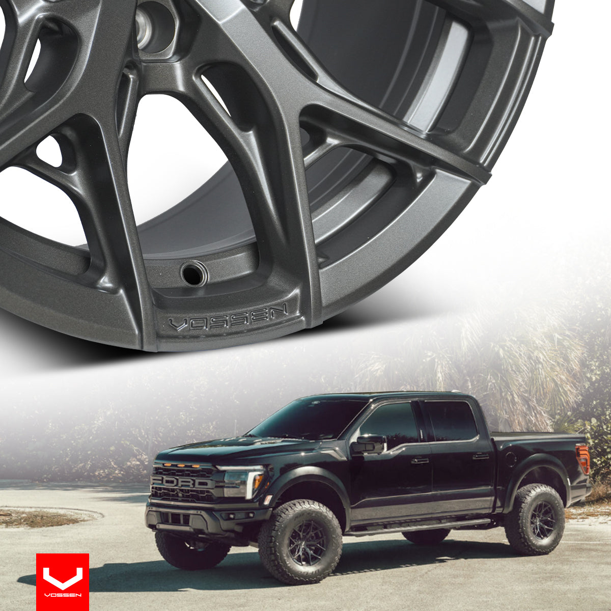 RIN VOSSEN 17X9-6X135/ ET 0/ SUPER DEEP/ CB 87.1/ -MG-MATTE GUNMETAL (HF64-7F72)